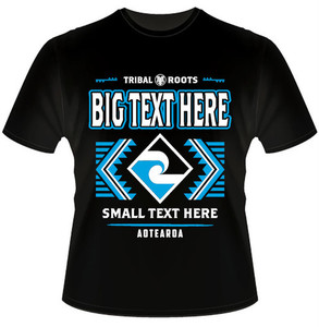 Products: Custom Tee 2025 Xs - 13xl Tribal Roots Aotearoa