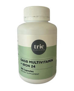 Multi Vitamins: Tric OAGB Multi Vitamin + Iron 24mg- 90 days (180 capsules)
