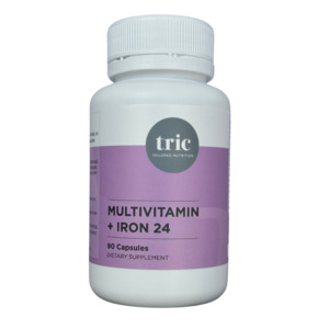 TRIC Multi Vitamin+ Iron 24mg - 90 days