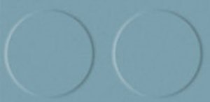 Studded Rubber Flooring Tiles - Light Blue - 1sqm