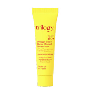 All: SPF 50+ Omega-Boost Sheer Mineral Sunscreen, 5mL