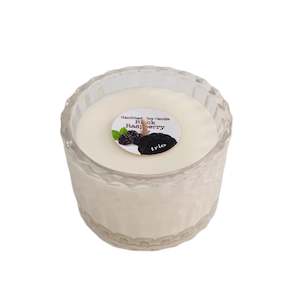 Essential Candle: Crystal Cut Glass