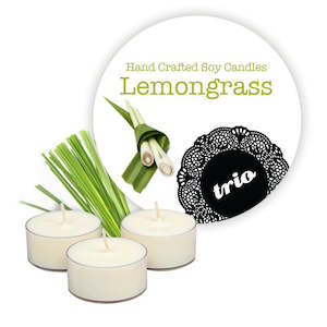 Tealight: Lemongrass Tealights 3 Pack