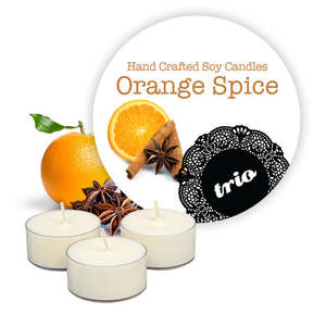 Melts Tealights: Orange Spice Tealights 3 Pack