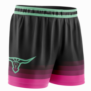 Buffalo Basketball Shorts - Black & Pink