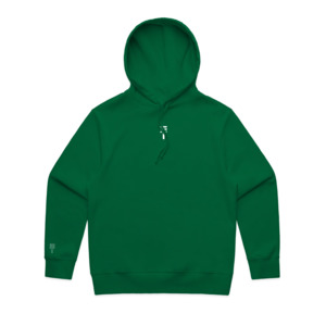 Hoodies: Icon T Logo Hoodie - Green