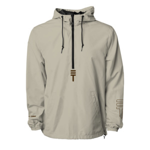 Hoodies: Windbreaker - Bone