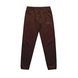 Pants: Icon Track Pants - Brown
