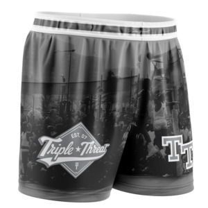 Kids Rucker Shorts - Black/Grey
