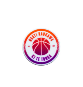 Jibbitz: Ngāti Raukawa Jibbitz - Orange/Purple