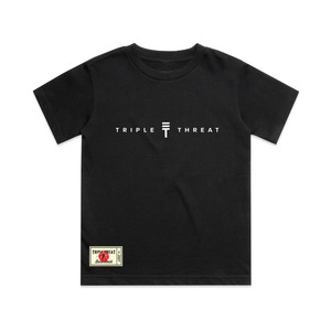 T Shirts Kids: Kids Big Icon T-Shirt - Black