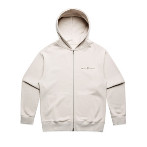 Kids Icon Zip Hoodie - Cream