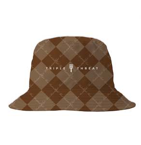 Adults Hats: Bucket Hat - Brown