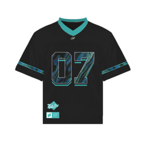 New Arrivals Basketball Apparel: Football Jersey - Black