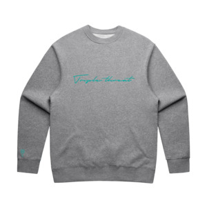 Script Crew - Light Grey/Teal