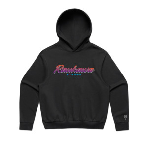 Raukawa Winter Pre: Pre Buy - Raukawa Fleece Hoodie - Black
