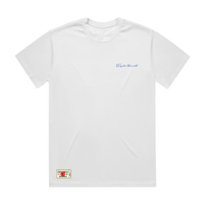 Ballers T Shirts: Script T-Shirt - White