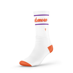 Ngati Raukawa Collection: Pre Buy - Raukawa Basketball Socks