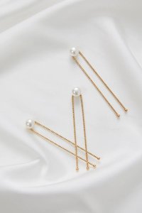 Products: Amelie George Hair Pins - Gold Trish Peng