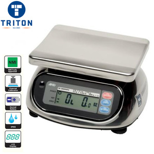 Products: A&D Bench Scale Waterproof Stainless SK-WP