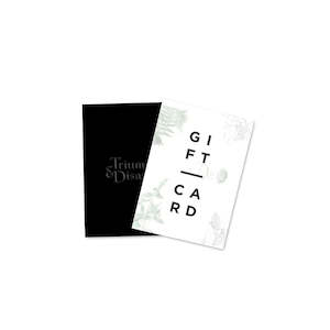Gift Card: T&D Gift Card - The Golden Ticket