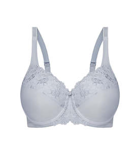 EMBROIDERED MINIMISER BRA