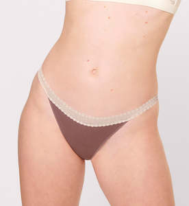 SLOGGI GO RIBBED TANGA TWIN PACK