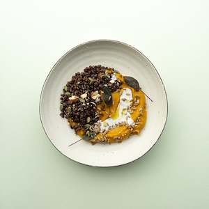 Butternut Squash enriched with Organic Pork