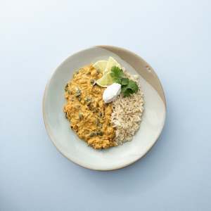 All Meal Packs: Spinach & Chickpea Curry enriched with Organic Chicken