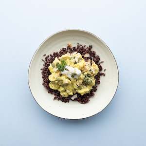 All Meal Packs: Vegetable Korma enriched with Organic Chicken