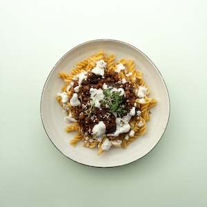 All Meal Packs: Lentil Bolognese enriched with Organic Beef