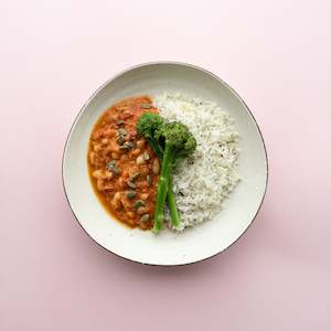Trophi Active Woman: White Bean Stew enriched with Organic Chicken