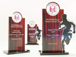 Products: Male Rugby Silhouette Trophy