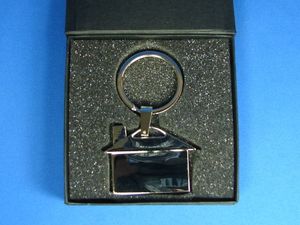 Corporate Crystals – Trophy Specialists & Engraving: House Keyring