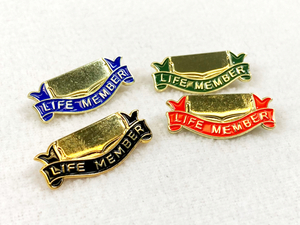 Life Member Badge with Ribbon