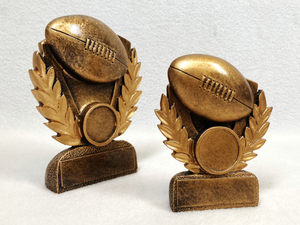 Rugby – Trophy Specialists & Engraving: Rugby Ball and Wreath Trophy
