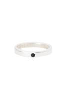 Products: Flash - daze stacker ring, silver/onyx - trouble &amp. Fox + sidecar mens &amp. Womens clothing online - new zealand