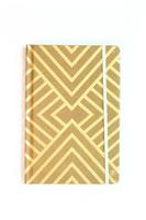 Products: Frank - A5 hardcover notebook, gold geometric - trouble &amp. Fox + sidecar mens &amp. Womens clothing online - new zealand