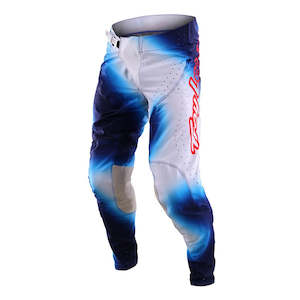 Moto Pants: SE ULTRA PANT LUCID WHITE / BLUE