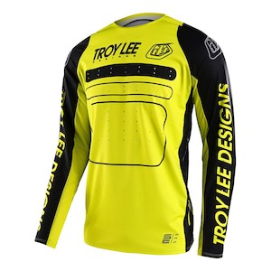 Moto Collections Moto Se Pro: SE PRO JERSEY DROP IN BLACK / GLO YELLOW