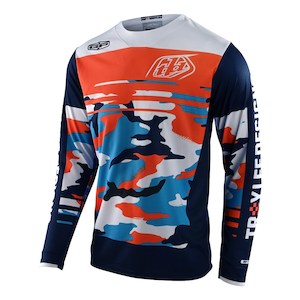 GP JERSEY FORMULA CAMO NAVY / ORANGE