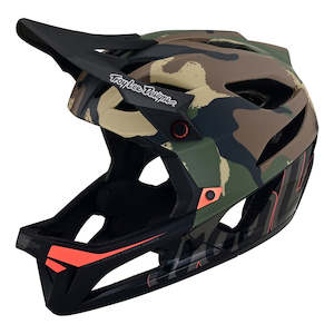 Bike Helmets Stage Helmets: STAGE AS HELMET W/MIPS SIGNATURE CAMO ARMY GREEN