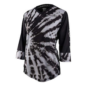 Bike Women: WOMENS MISCHIEF JERSEY TIE DYE BLACK