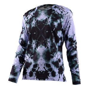 WOMENS LILIUM LS JERSEY WATERCOLOR LILAC