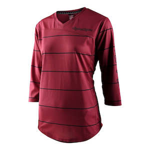 Bike Women: WOMENS MISCHIEF JERSEY PINSTRIPE ELDERBERRY