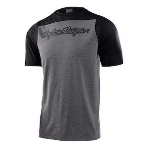 Bike Collections Bike Skyline: SKYLINE SS JERSEY SIGNATURE HEATHER GRAY / BLACK