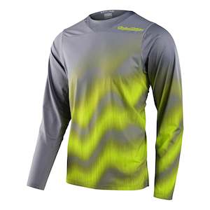 Bike Collections Bike Skyline: SKYLINE LS CHILL JERSEY WAVES LT GRAY