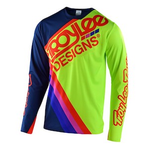 Bike Collections Bike Ultra Mtb: SPRINT ULTRA JERSEY TILT NAVY / FLO YELLOW