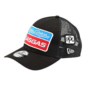 TLD GASGAS TEAM CURVED SNAPBACK HAT BLACK