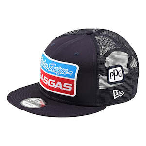 Sportswear Headwear: TLD GASGAS TEAM SNAPBACK HAT NAVY
